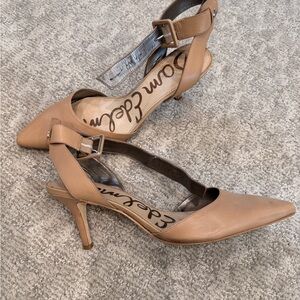 Sam Edelman Nude Pointed Toe Heels